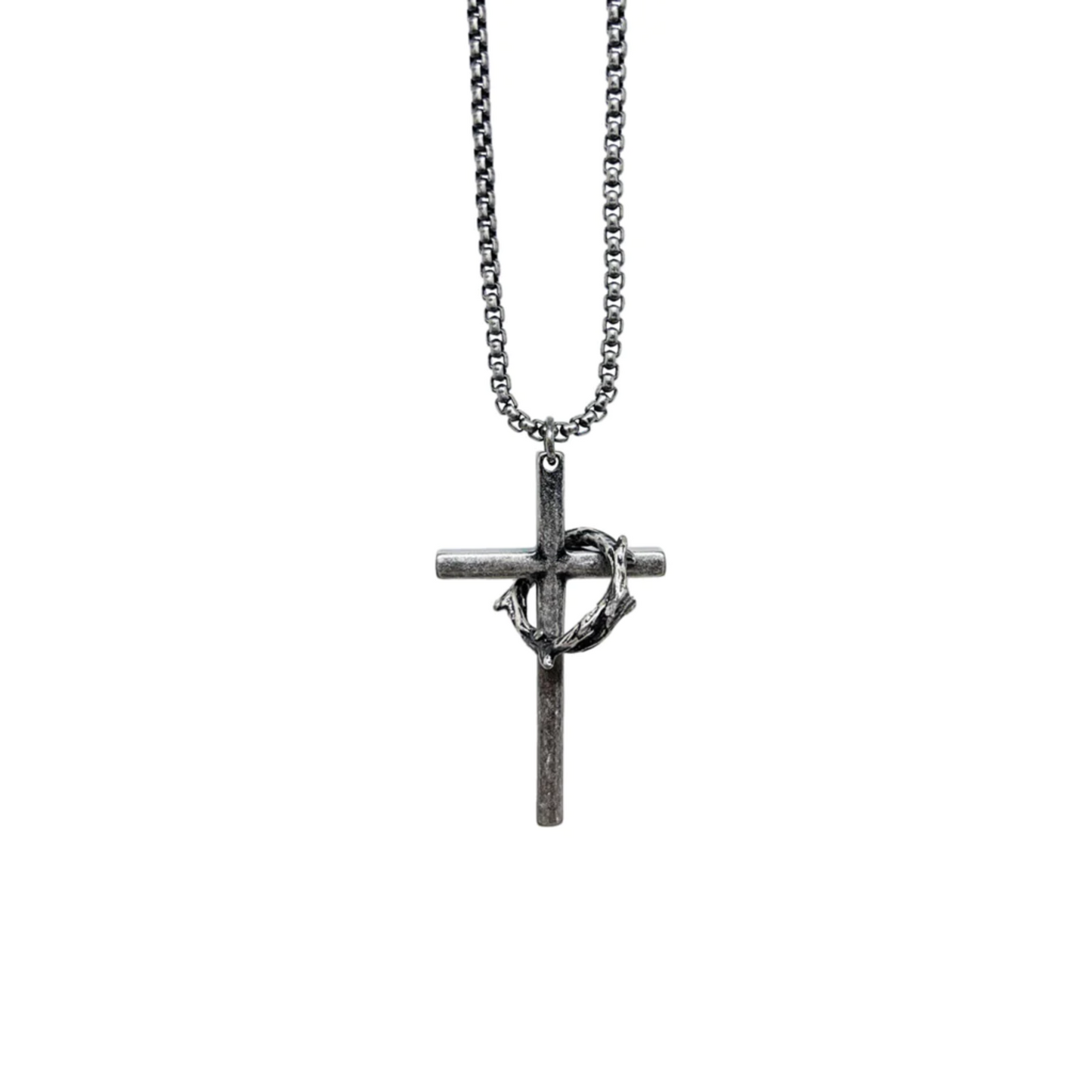 LORD OF LORDS Cross Pendant Necklace