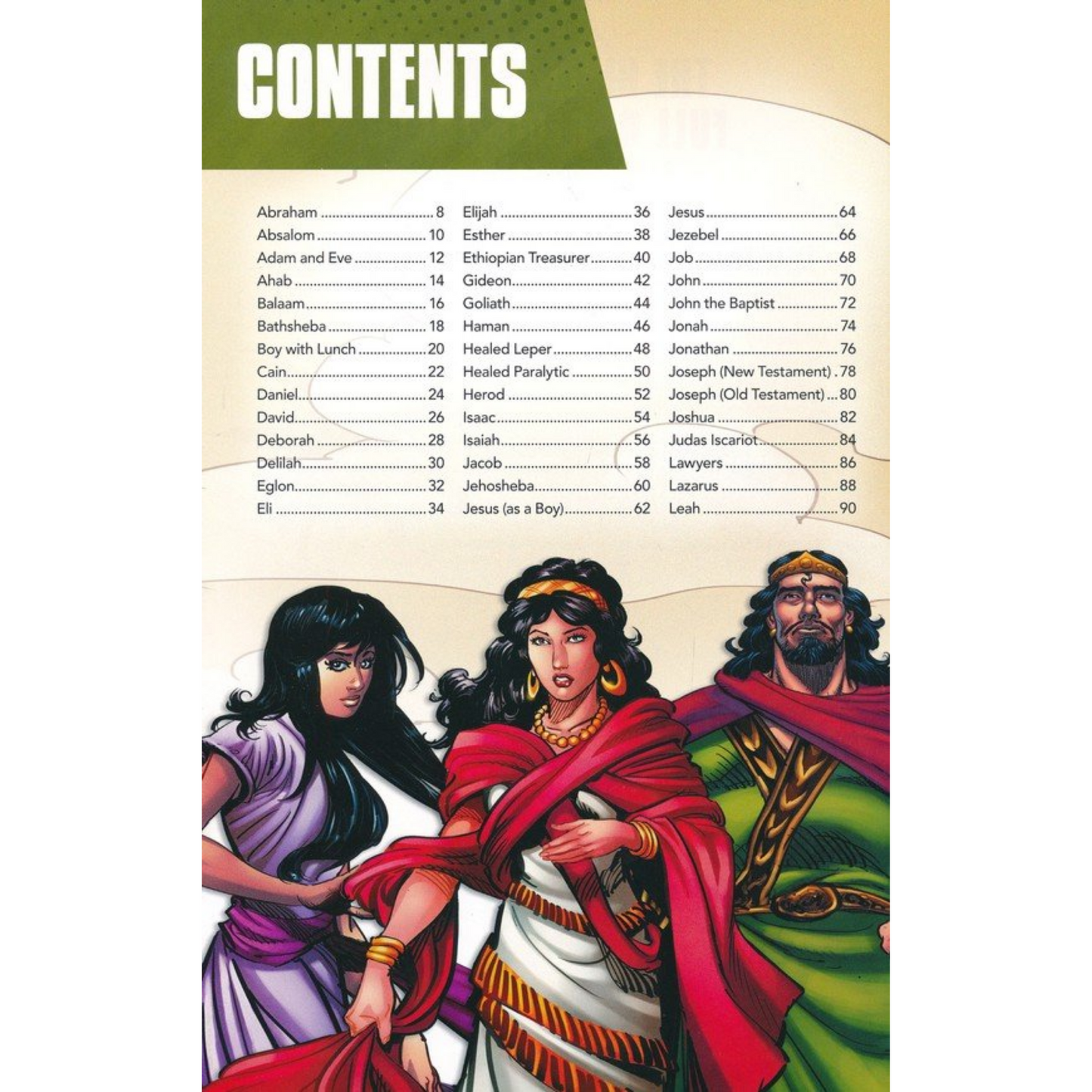 The Action Bible: Heroes and Villains (Action Bible Series)