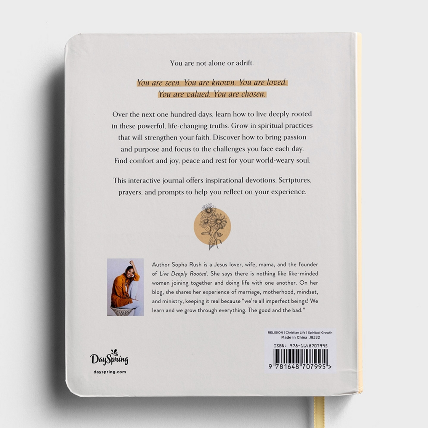 100 Days of Living Deeply Rooted - Devotional Journal (#J8532)