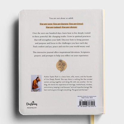 100 Days of Living Deeply Rooted - Devotional Journal (#J8532)