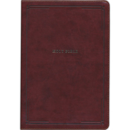 NKJV Super Giant Print Reference, Leathersoft - Brown