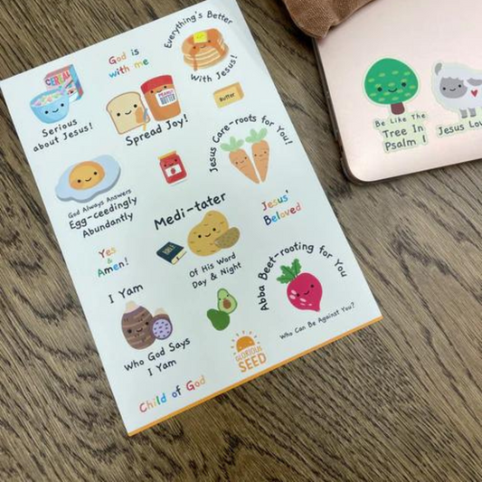 Sticker Sheets - God Is With Me
