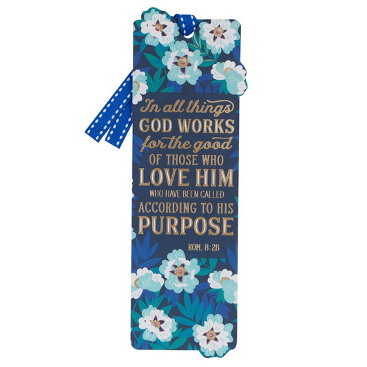 God Works For Good - Premium Cardstock Bookmark (FBM002)