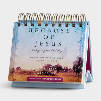 Perpetual Calendar - Because Of Jesus (#J1392)