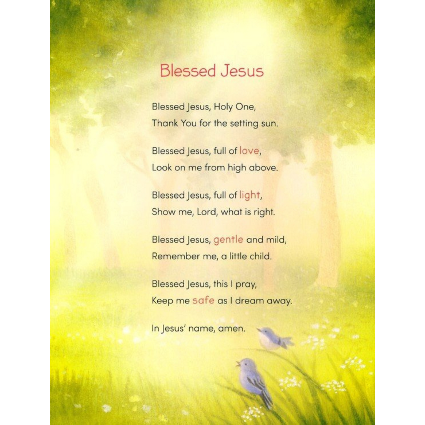 Bedtime Prayers for Little Ones