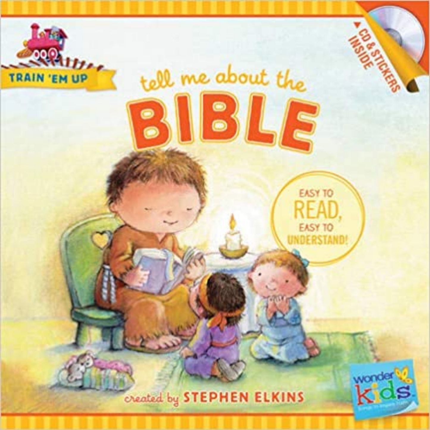 Train Em Up-Tell Me About Bible w/CD+Stickers