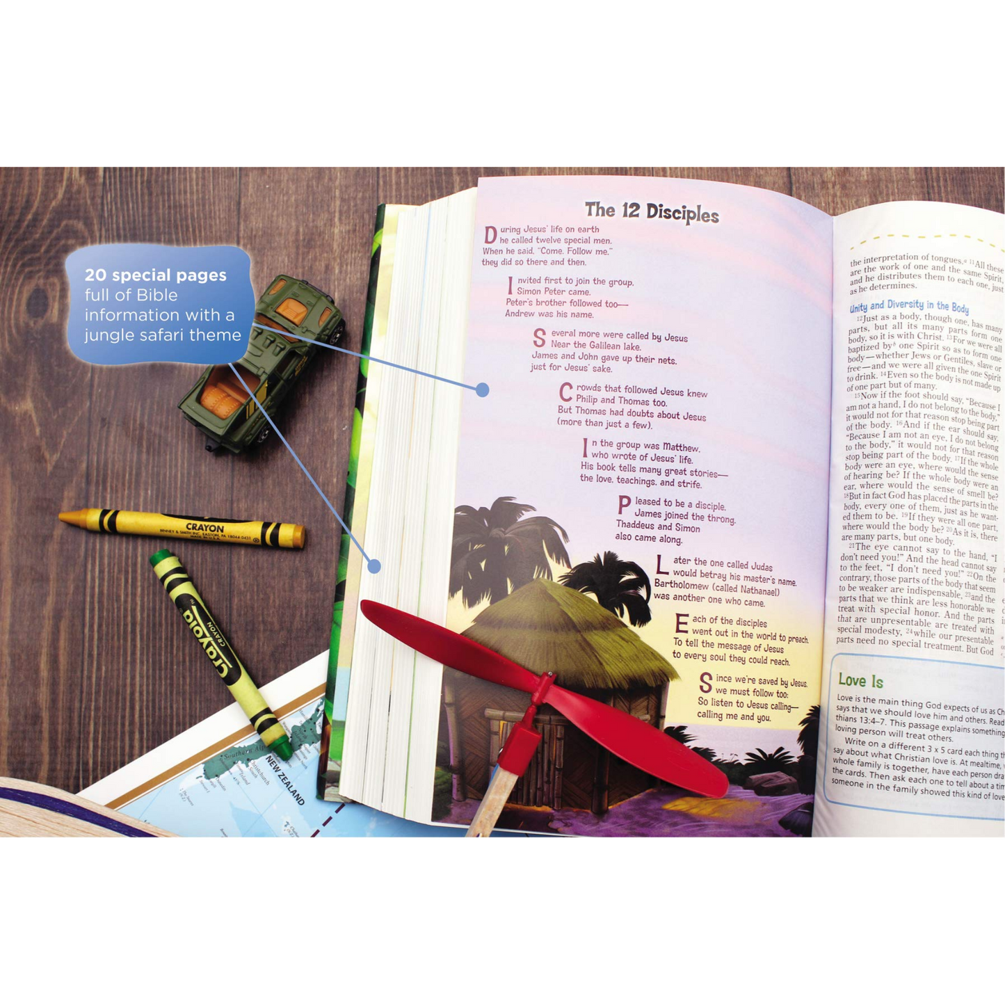 NIV, Adventure Bible, Full Color, Magnetic Closure
