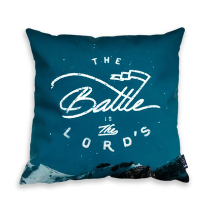 The Battle Is The Lord's - Cushion Cover