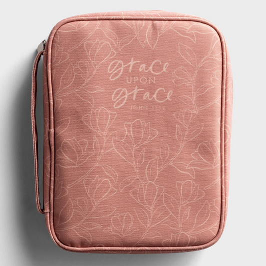 Bible Cover - Grace Upon Grace (#J6692)