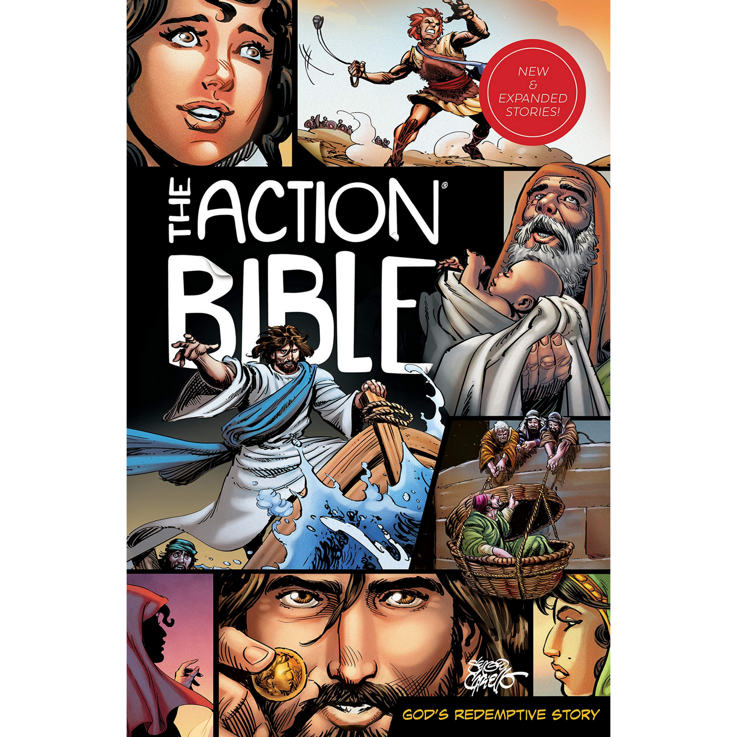 The Action Bible Expanded Edition: God's Redemptive Story (Action Bible Series)