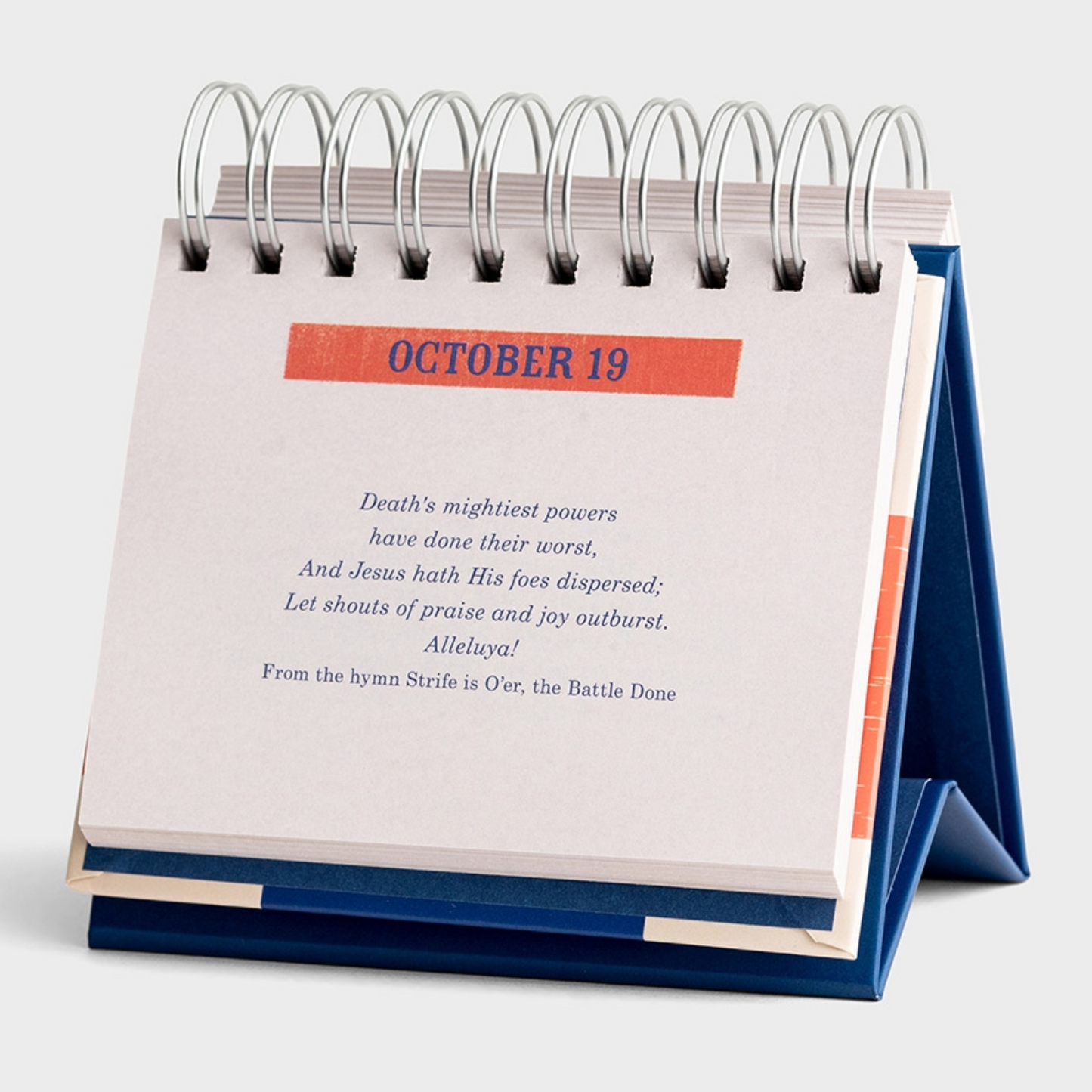 Perpetual Calendar - Blessed Assurance (#J7097)